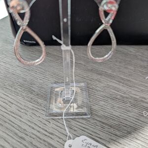 Silver Teardrop Earrings